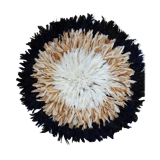 Juju hat white beige black 80cm
