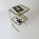 table d'appoint bout de canapé vintage 1970
