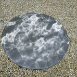 Antique round bistro table