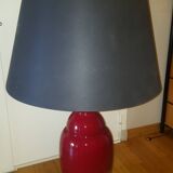Ceramic lamppost with lampshade, Jacques Molin