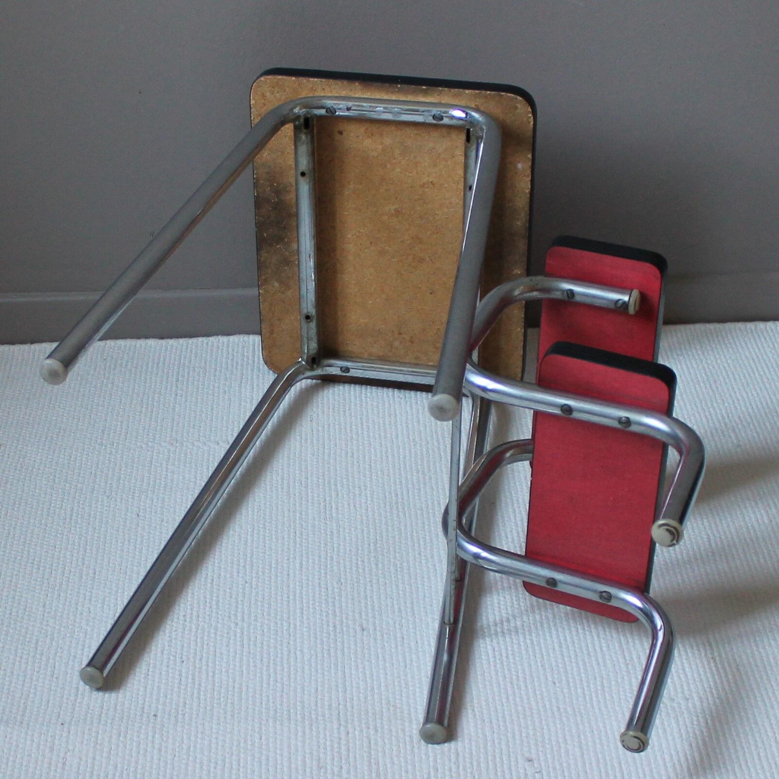 Vintage step stool formica