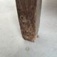 Old storage chest oak carved traditional scene