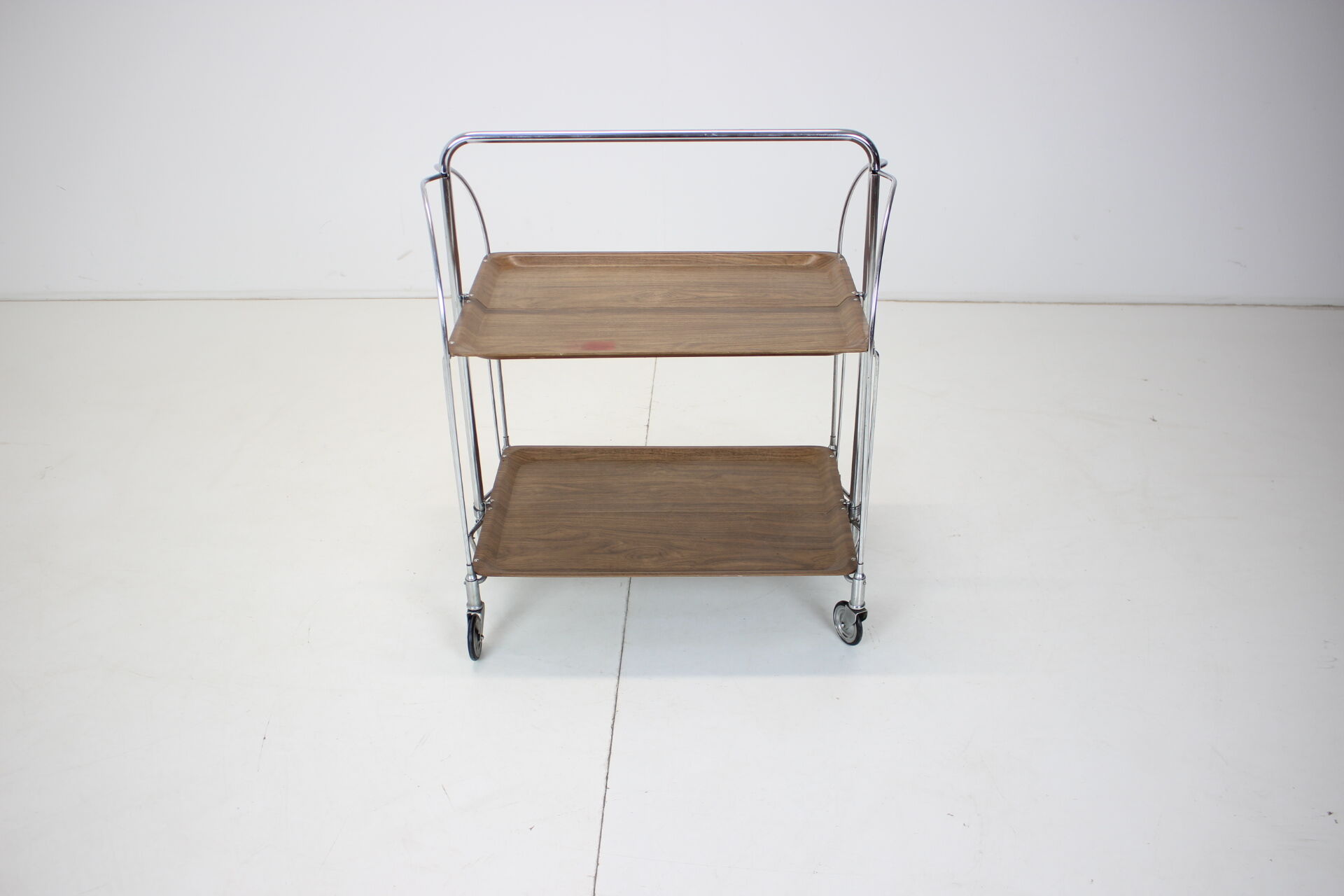 Mid-century adjustable trolley bar, 1980's.