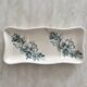 Empty pocket soap dish "Floréal" iron earthenware from Lyon