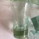 Set of 7 Biot cups in bubbled glass 1970