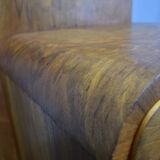 1939s pair of Art Deco bedside tables, Czechoslovakia