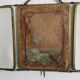 Triptych mirror SGDG vintage, 1920s