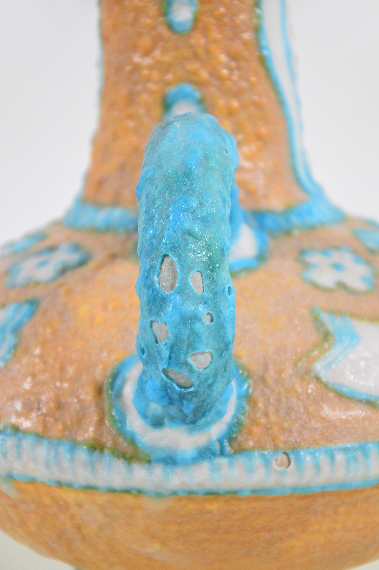 Italian Mid-Century Ceramic Vase from C.A.S. Ceramiche Artistiche Solimene Vietri