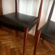 Series of four Scandinavian type chairs