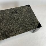 Coffee table, 80s in green marble