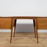 Mid-Century Teak Desk by Svante Skogh for AB Möbelfabriken Balder, Sweden, 1950s