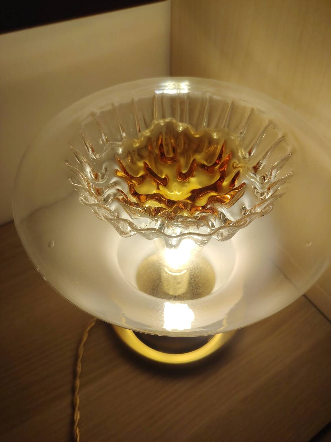 Murano Mazzega Lamp