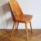 Ensemble de quatre chaises de salle à manger du milieu du siècle n° 515 par Oswald Haerdtl pour la société TON