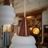 Scandinavian boomerang chandelier