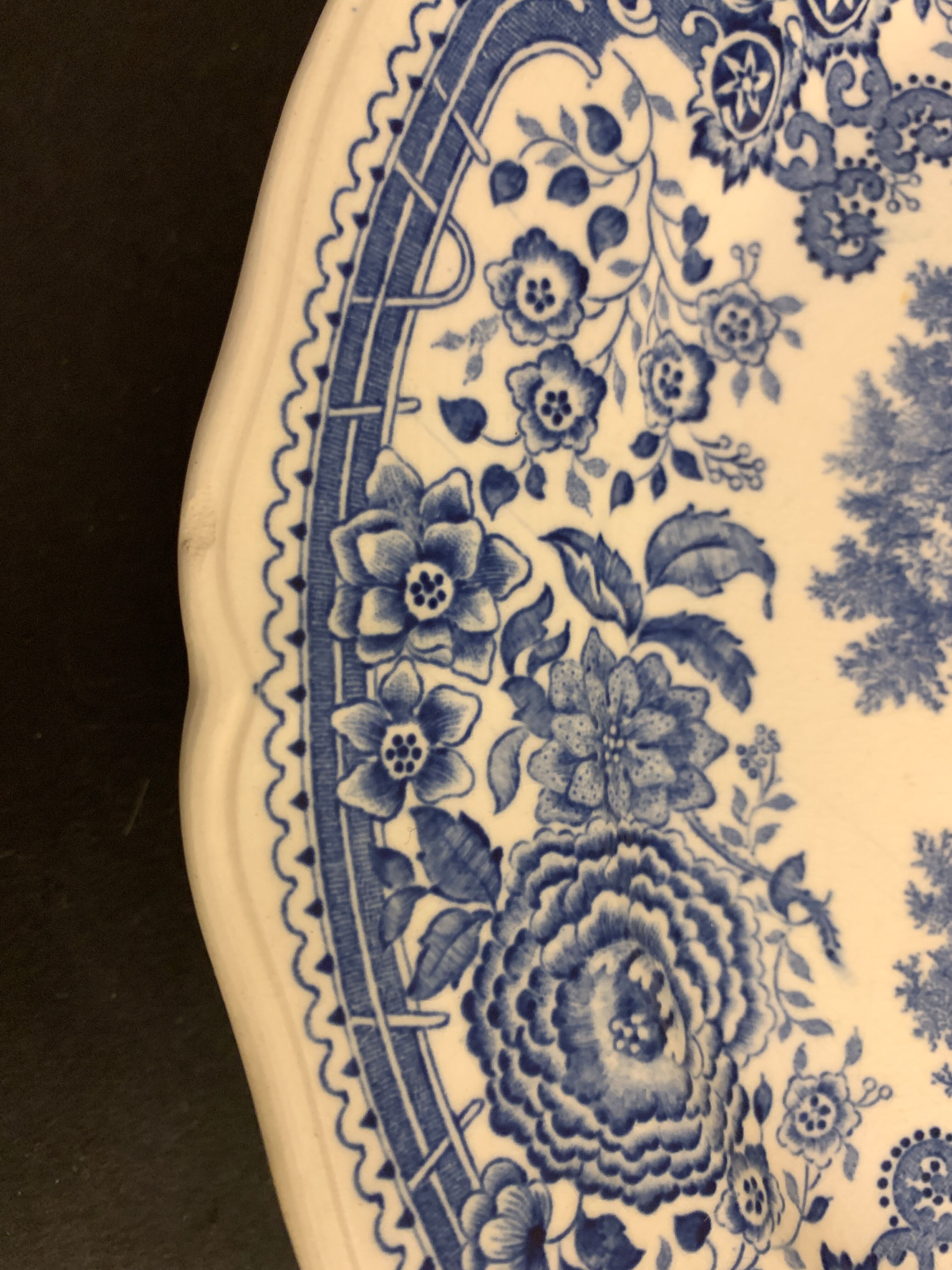 Set of 8 flat plates Villeroy and Boch Burgenland