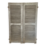 Pair of antique shutters