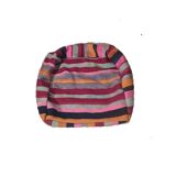 Pouf berbère bohemian fait main 60 X 60 X 25 CM