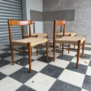 Set of 4 HW Klein chairs for Bramin
