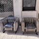 Pair of mojow armchairs