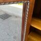 Display cabinet in solid cherry wood Louis Philippe style, 1980s - 108x35x140cm