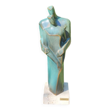 Bronze couple