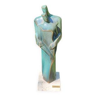 Bronze couple