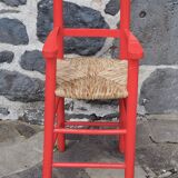 Mulched high chair for children