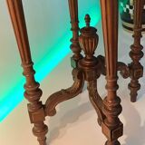 Louis XVI Style oak pedestal table Height: 76cm