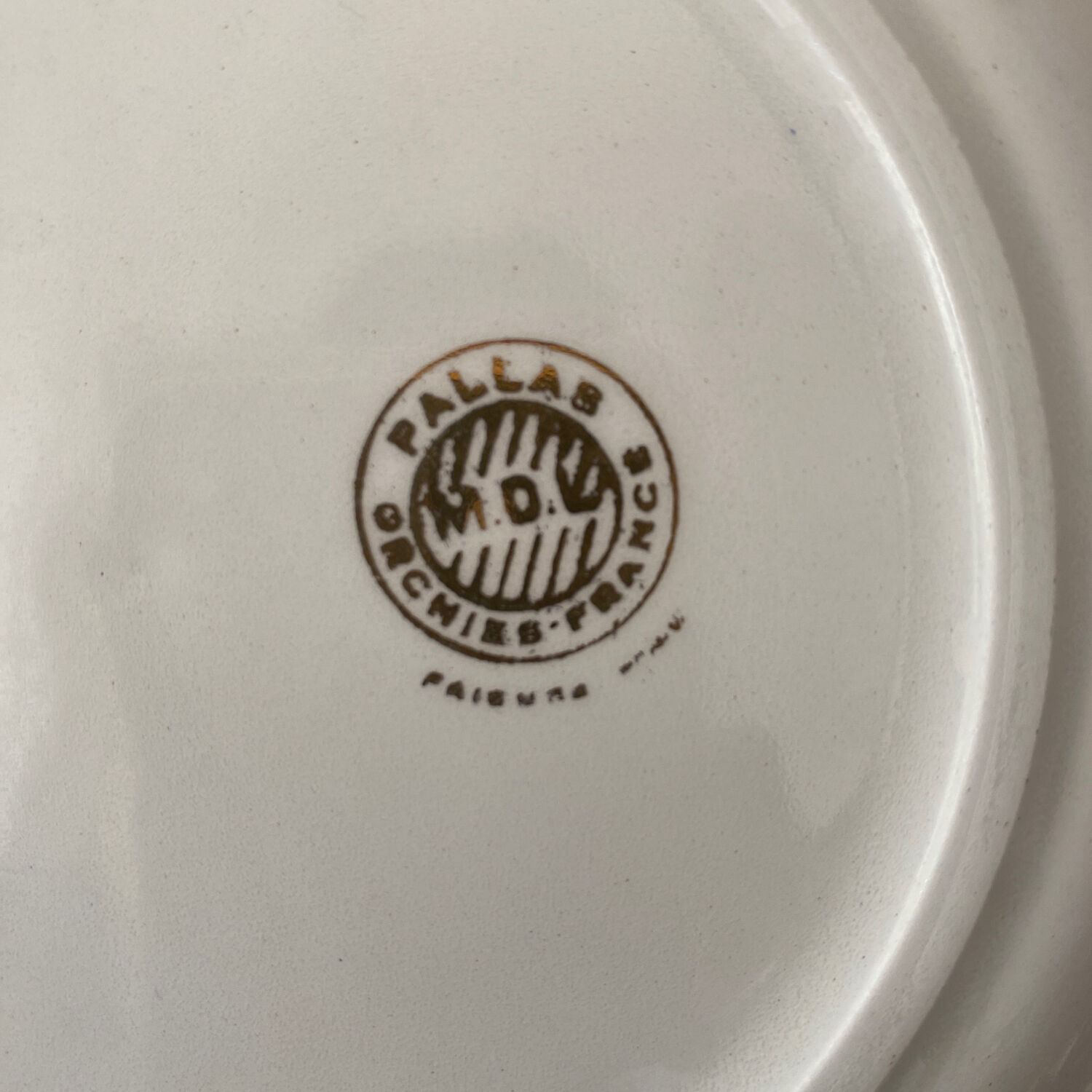 Set of 6 vintage dessert plates