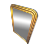 Louis Philippe mirror in gilded wood, 19th century - 110 cm