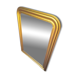 Miroir Louis Philippe bois doré ep XIX em - 110 cm