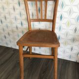 Light wood bistro chair