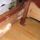 Antique mahogany bed frame 190 x 85