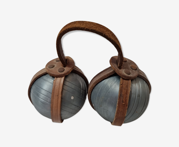 Paire de boules de pétanque année 50
