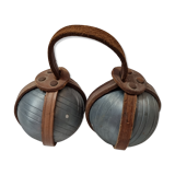 Pair of petanque balls year 50