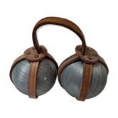 Pair of petanque balls year 50