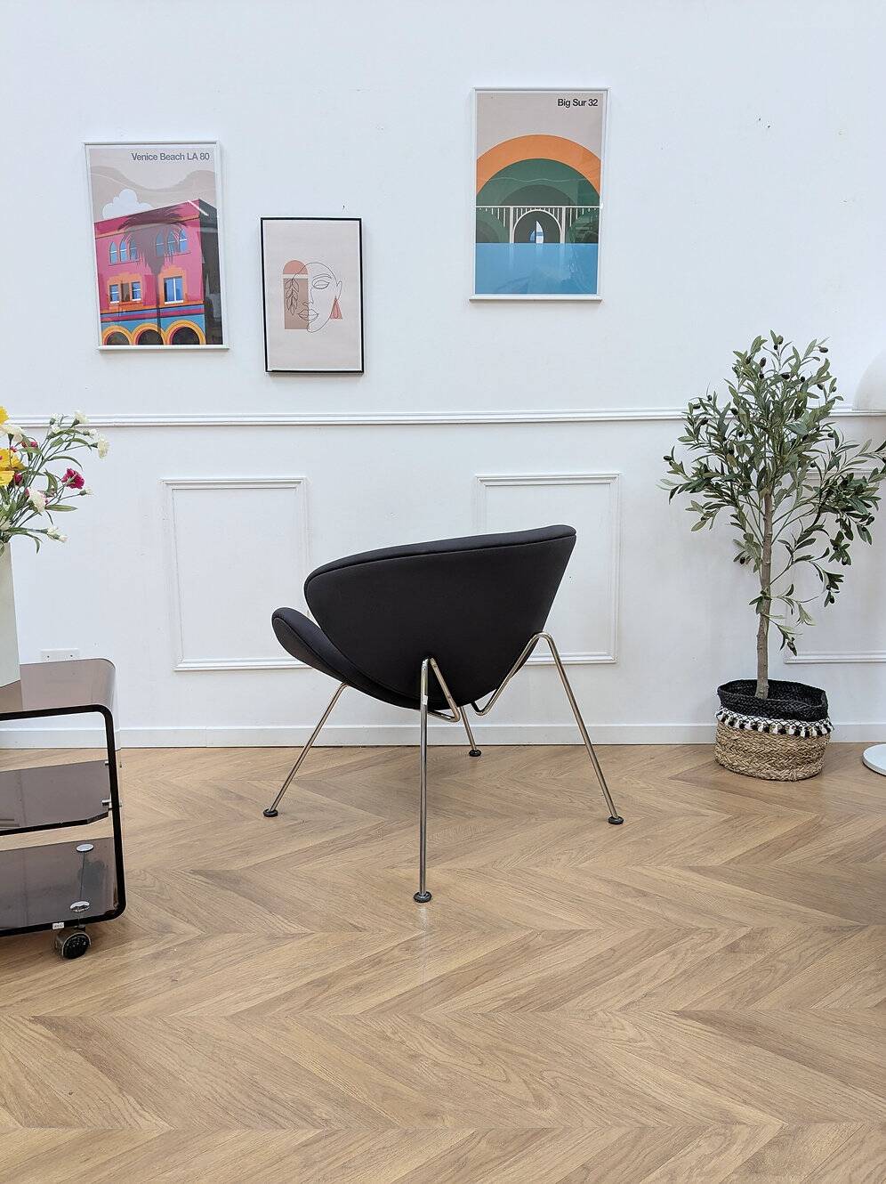 Vintage designer armchair