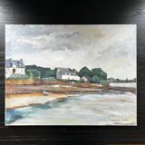 Breton village tableau of the Aber