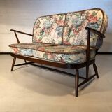 ERCOL England 2-seater bench circa 1960