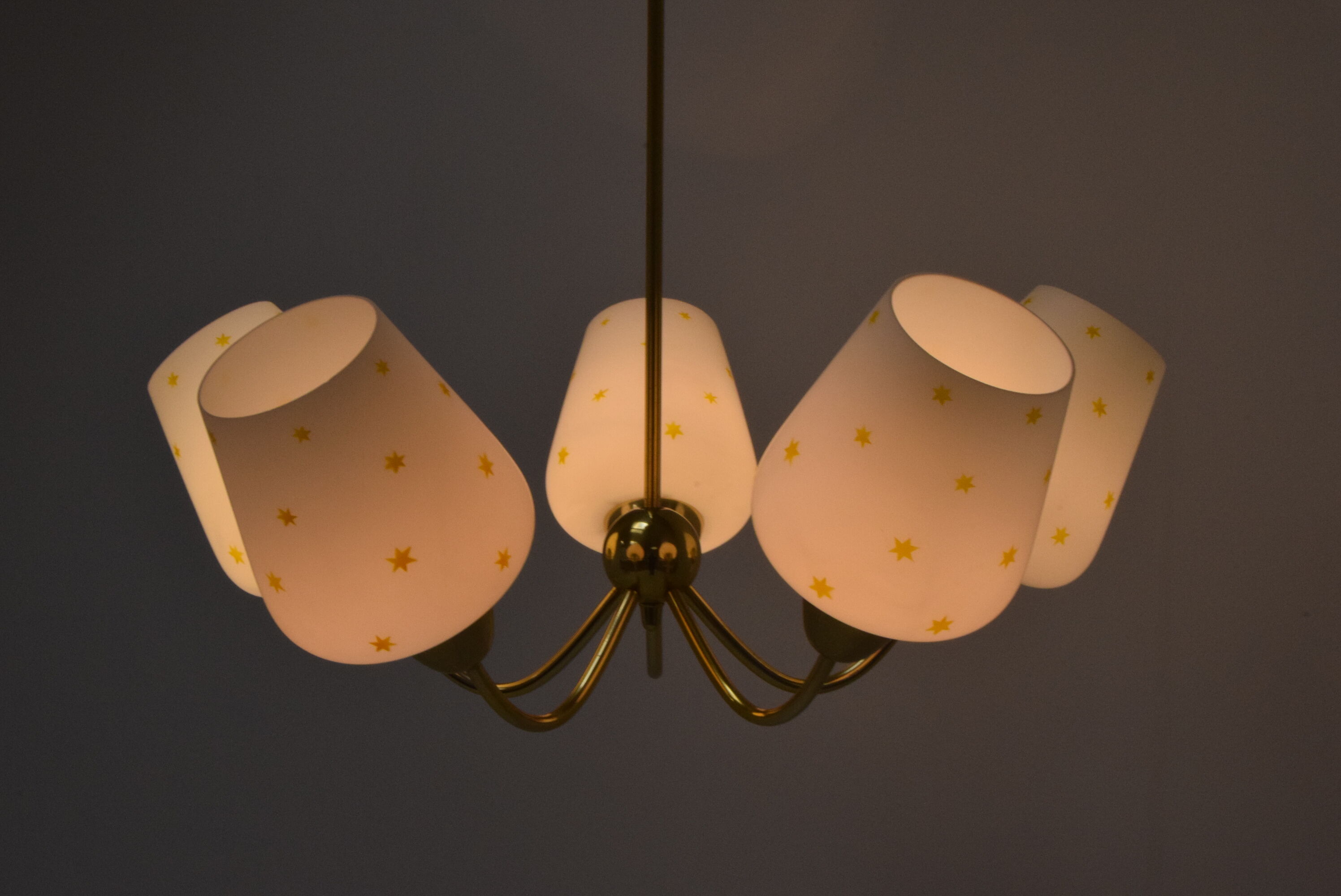 Mid-century chandelier,1960's.