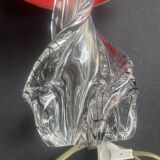 Saint Louis lamp signed with lampshade
