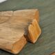 Wooden religious statuette