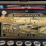 Continental typewriter
