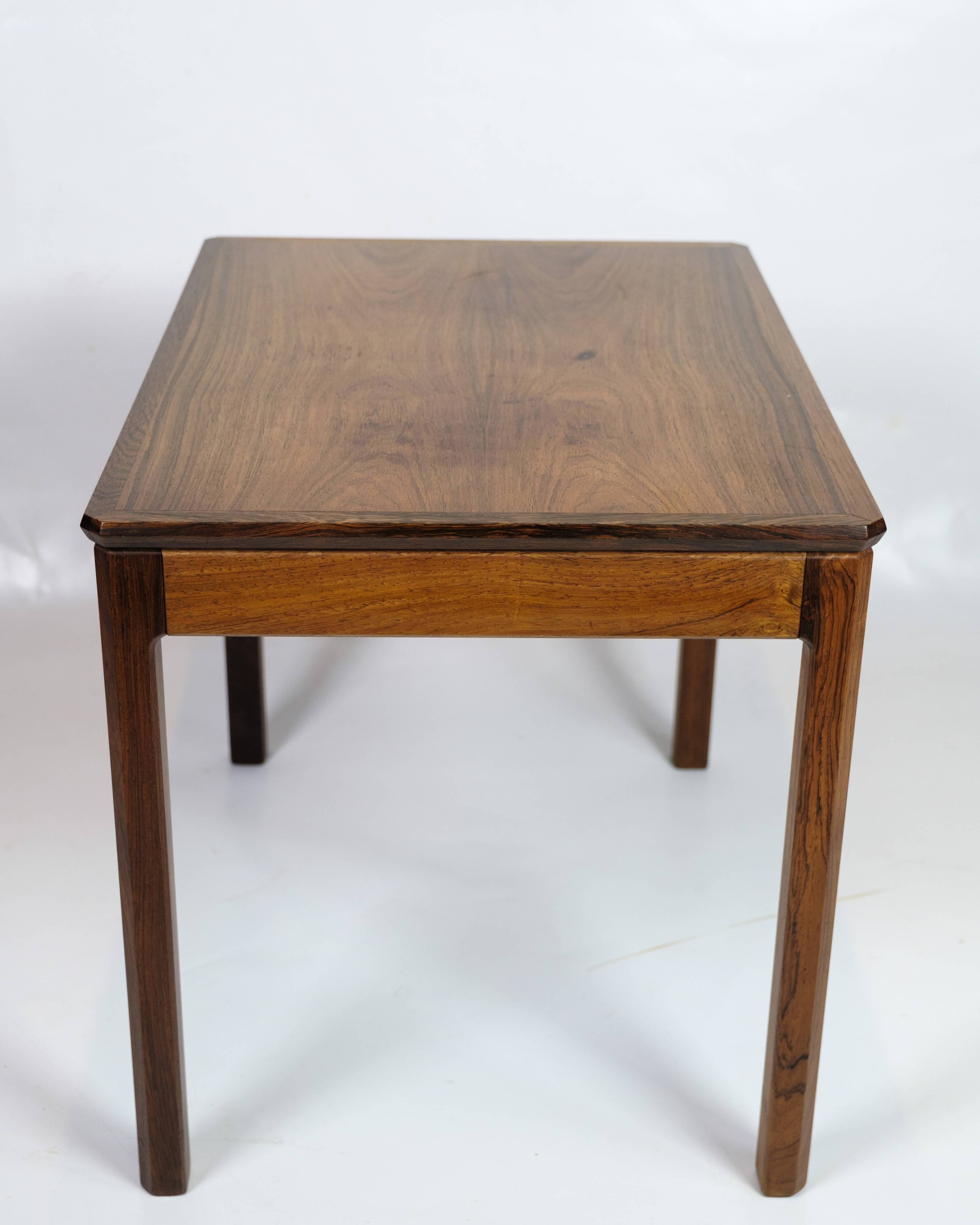 Table d'appoint en palissandre, Danemark années 1960