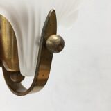 Shell wall lamp 70s Deknudt