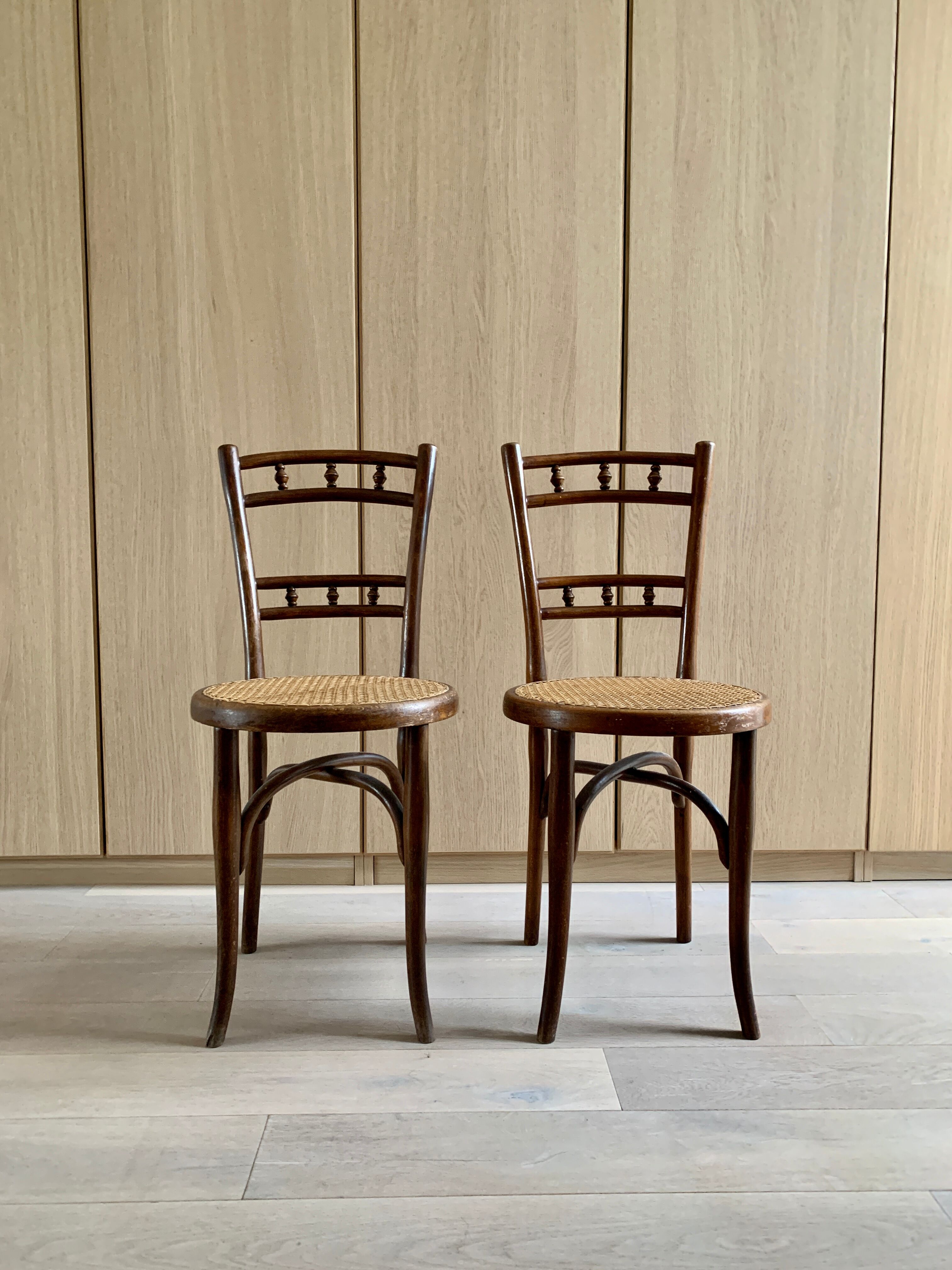 Pair of Thonet chairs