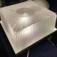 Square ceiling light from Maison Holophane France
