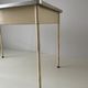 Art Deco industrial hospital doctor's desk with drawer, 1940s, Germany