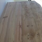 Farmhouse table with flap