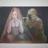 Leonor Fini * 'The voice of evil' * 'La voix du mal' * 1976 * signed